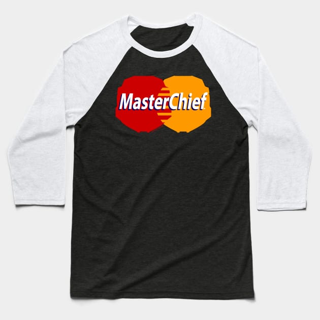 MasterChief Baseball T-Shirt by Illustratorator